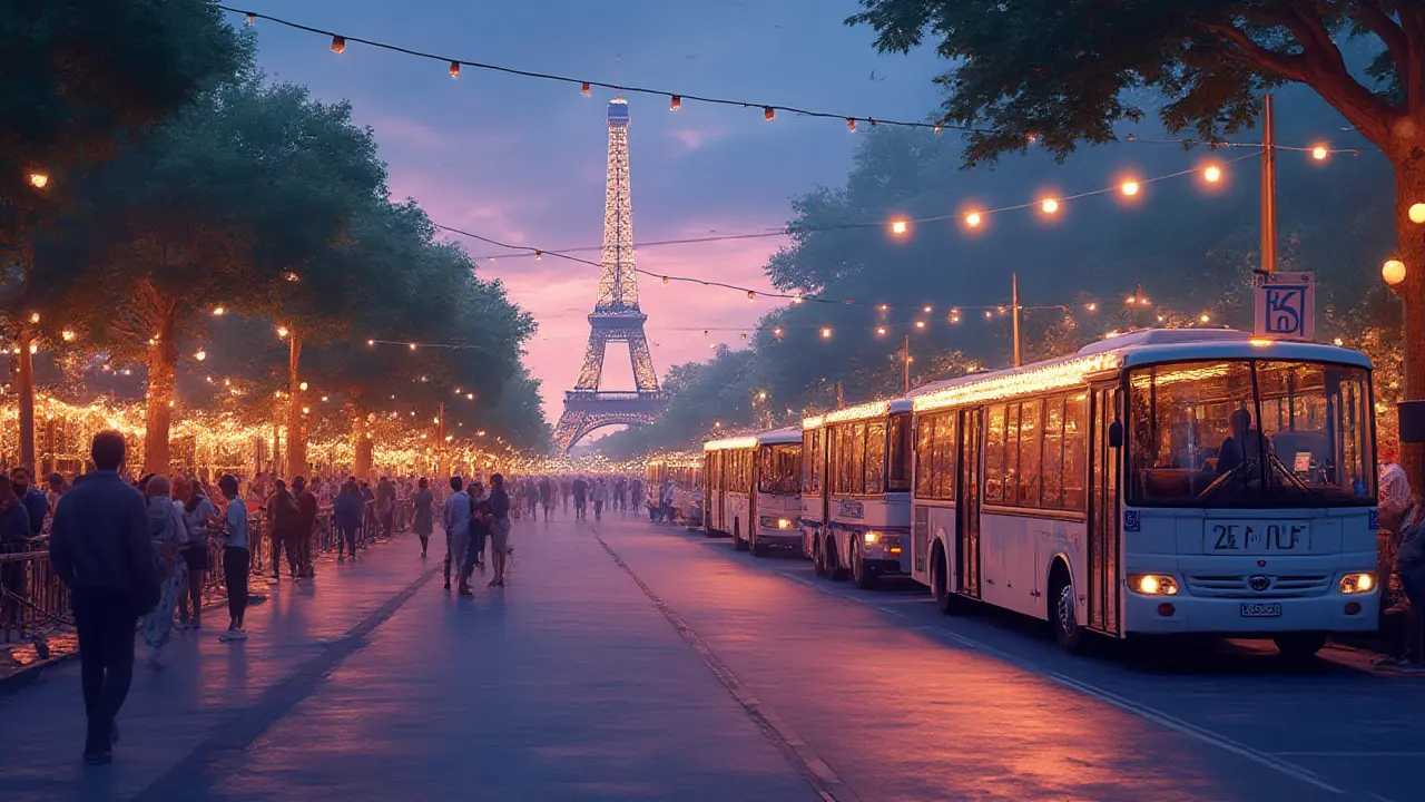 Handy Table: Paris Party Transport Choices At-a-Glance