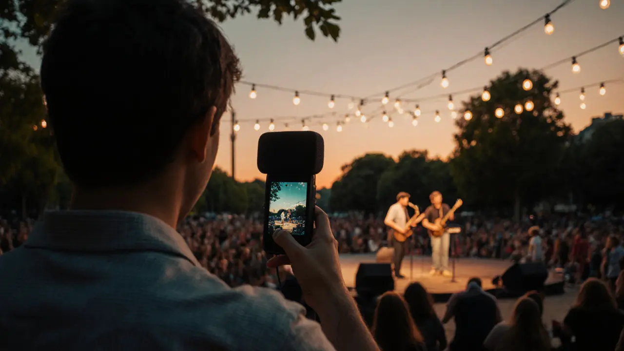 How to Capture Live Music with Your Smartphone in Paris